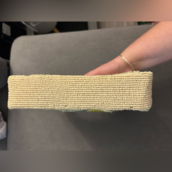 Beaded Citrus Lemon Shoulder Bag — NWT! VIRAL! - Picture 6 of 10